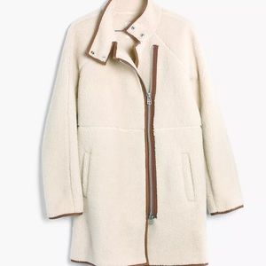 Madewell Sherpa Cocoon Coat